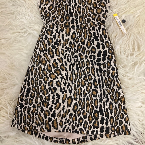 ALICE + OLIVIA Animal Print Mini Dress - Picture 7 of 16
